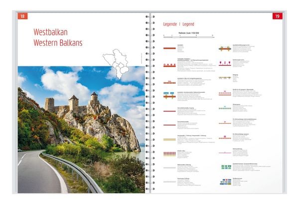 Produktbild: Freytag & berndt Autoatlas Westbalkan 1:150.000