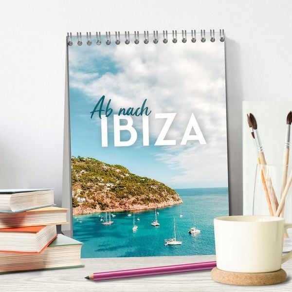 Produktbild: Ab nach Ibiza (Tischkalender 2026 DIN A5 hoch), CALVENDO Monatskalender
