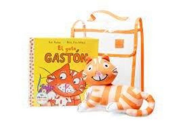Produktbild: Pack El Gato Gast&oacute;n: Libro Pop-Up + Peluche