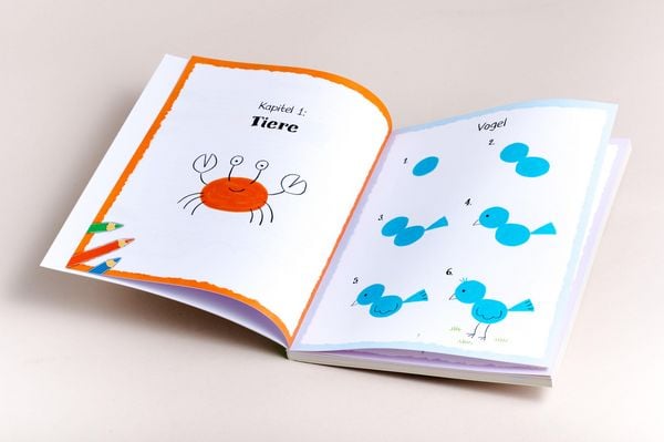 Produktbild: Meine erste Mal- und Zeichenschule. Ab 4 Jahren