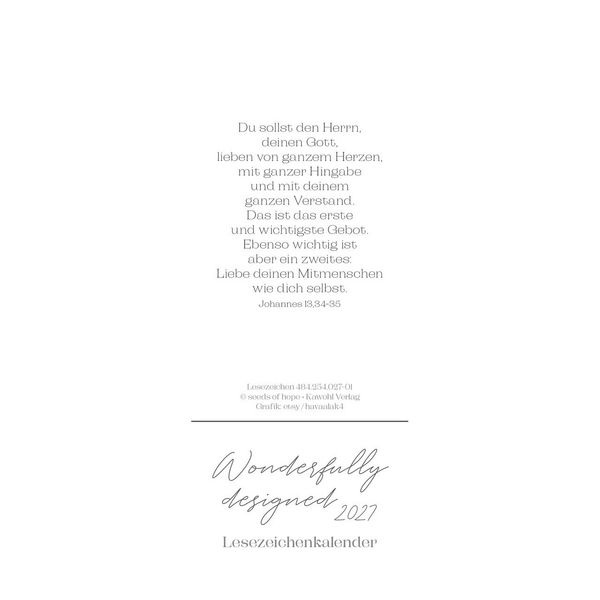 Produktbild: Wonderfully designed 2027