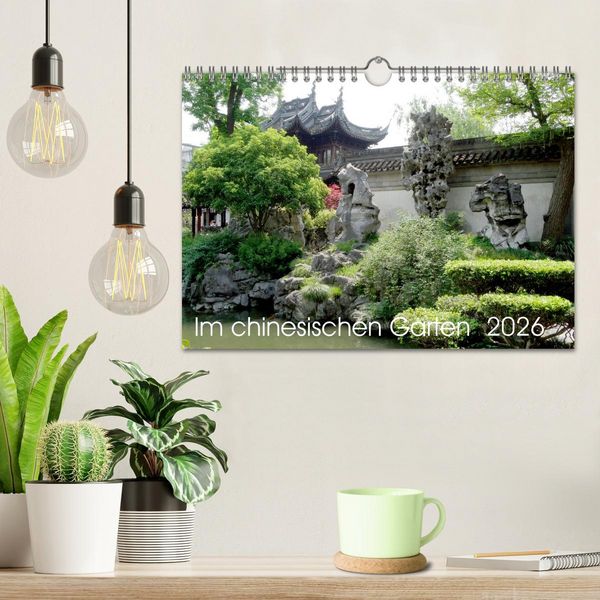 Produktbild: Im chinesischen Garten (Wandkalender 2026 DIN A4 quer), CALVENDO Monatskalender