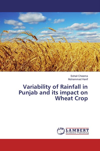 Produktbild: Variability of Rainfall in Punjab and its impact on Wheat Crop
