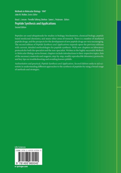 Produktbild: Peptide Synthesis and Applications