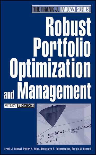 Produktbild: Robust Portfolio Optimization and Management