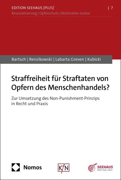 Produktbild: Straffreiheit f&uuml;r Straftaten von Opfern des Menschenhandels?