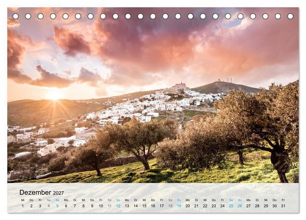 Produktbild: Griechenland - Inselparadies in Europa (Tischkalender 2027 DIN A5 quer), CALVENDO Monatskalender