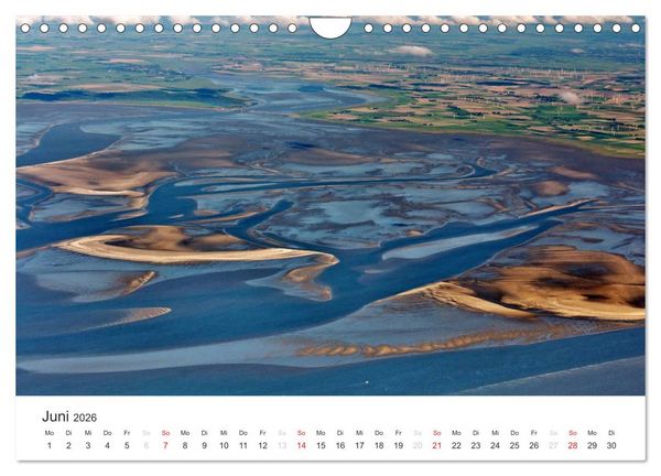 Produktbild: Nordfriesische Inseln im Auge des Fotografen (Wandkalender 2026 DIN A4 quer), CALVENDO Monatskalender