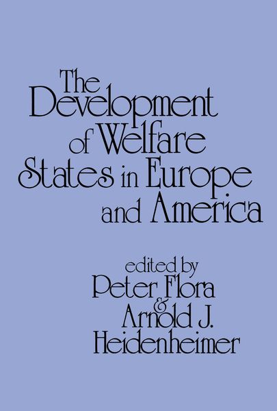 Produktbild: Development of Welfare States in Europe and America