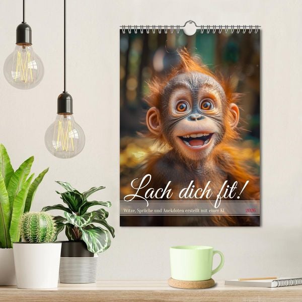 Produktbild: Lach Dich fit ! (Wandkalender 2026 DIN A4 hoch), CALVENDO Monatskalender