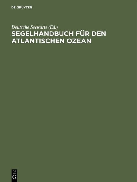 Produktbild: Segelhandbuch f&uuml;r den Atlantischen Ozean