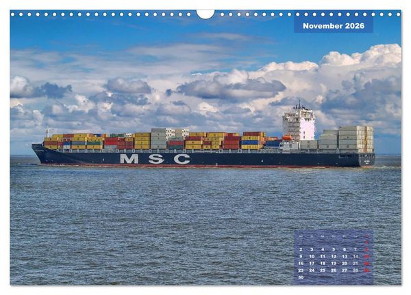 Produktbild: Faszination Seefahrt (Wandkalender 2026 DIN A3 quer), CALVENDO Monatskalender