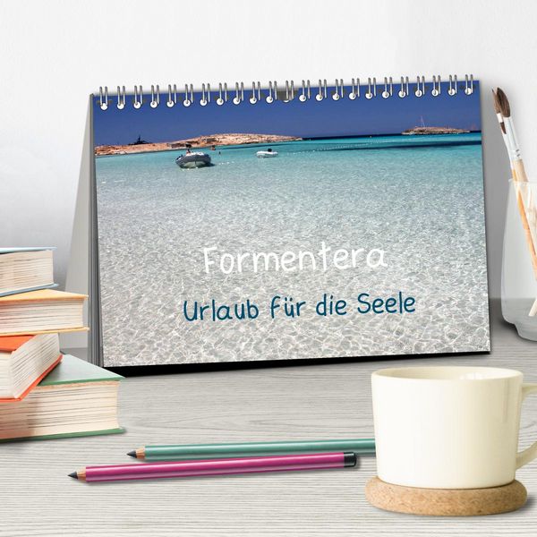 Produktbild: Formentera - Urlaub f&uuml;r die Seele (Tischkalender 2026 DIN A5 quer), CALVENDO Monatskalender