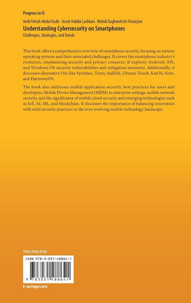 Produktbild: Understanding Cybersecurity on Smartphones