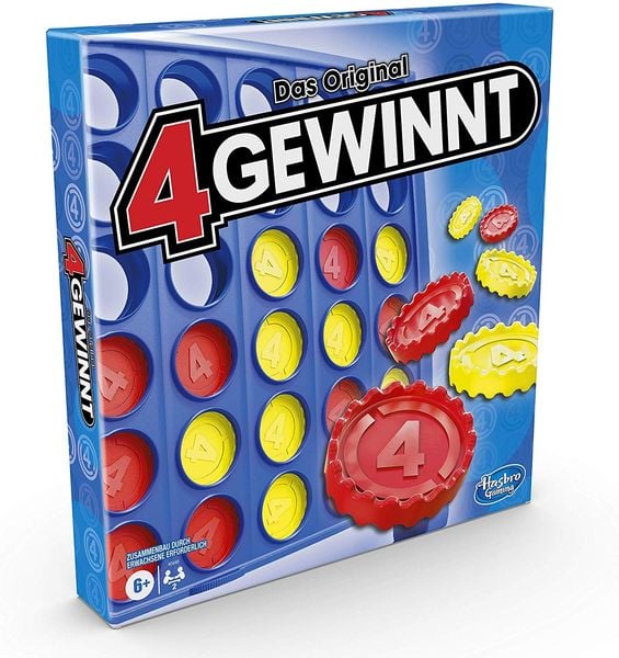 Hasbro A5640594 - 4 Gewinnt, Strategiespiel, Familienspiel