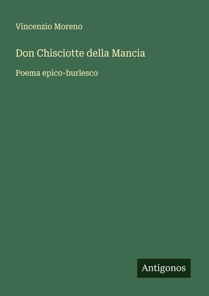 Produktbild: Don Chisciotte della Mancia