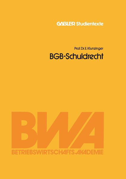 Produktbild: BGB-Schuldrecht