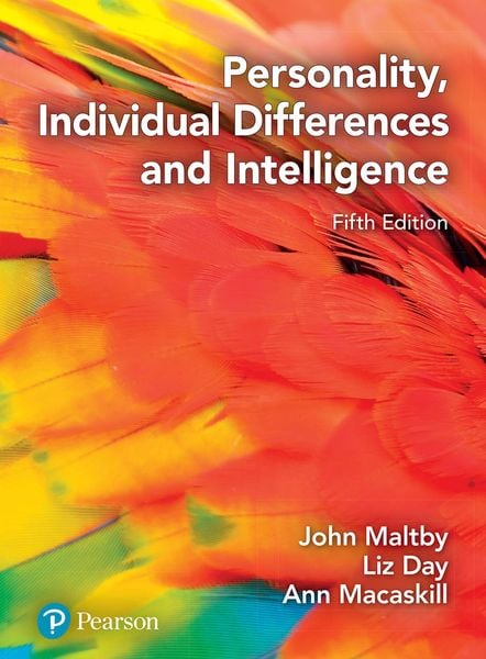 Produktbild: Personality, Individual Differences and Intelligence