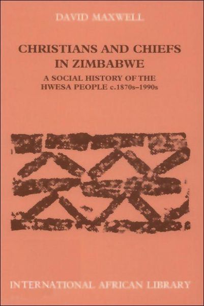 Produktbild: Maxwell, D: Christians and Chiefs in Zimbabwe