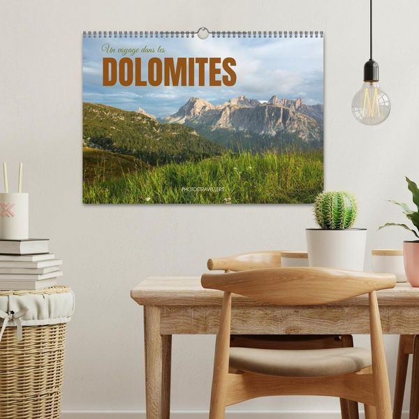Produktbild: Un voyage dans les Dolomites (Calendrier mural 2027 DIN A3 vertical), CALVENDO calendrier mensuel