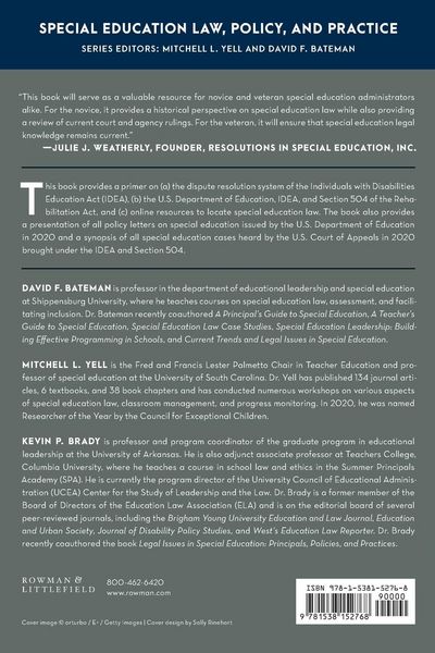 Produktbild: Special Education Law Annual Review 2020