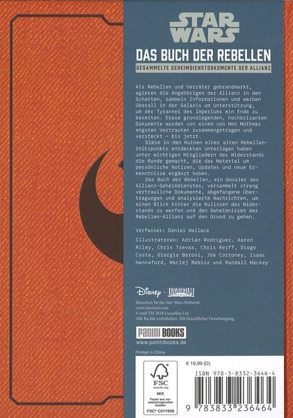 Produktbild: Star Wars: Das Buch der Rebellen