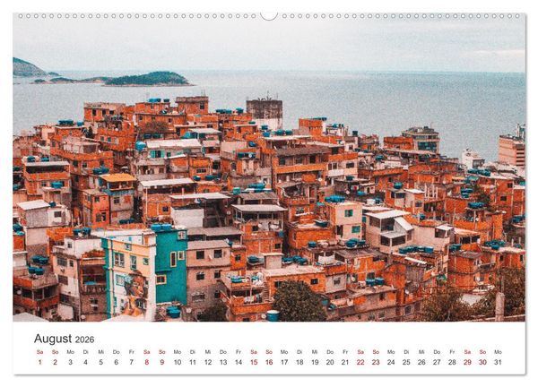 Produktbild: Brasilien - Eine beeindruckendes Land in S&uuml;damerika. (hochwertiger Premium Wandkalender 2026 DIN A2 quer), Kunstdruck in Hochglanz