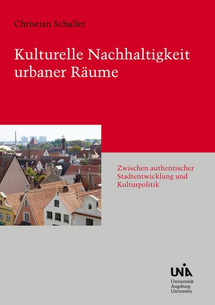 Produktbild: Kulturelle Nachhaltigkeit urbaner R&auml;ume