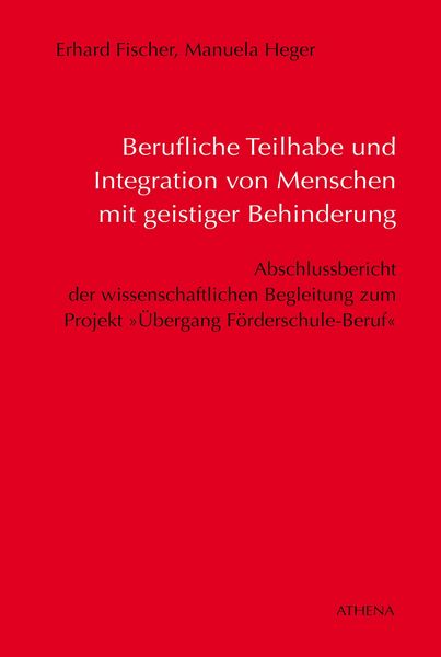 Produktbild: Berufliche Teilhabe und Integration von Menschen mit geistiger Behinderung