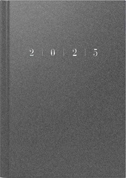 Rido/idé 7023013805 Buchkalender Modell studioplan int. (2025)| 2 Seiten = 1 Woche| 168 × 240 mm| 160 Seiten| Kunststoff