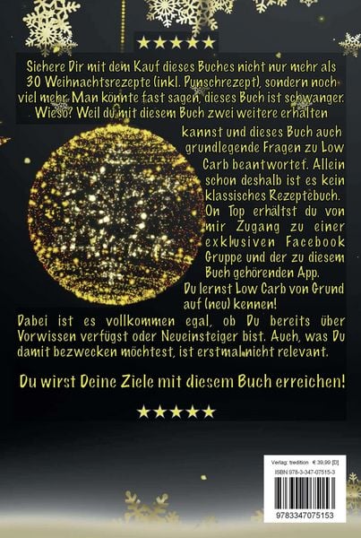 Produktbild: Low Carb Weihnachtsrezepte