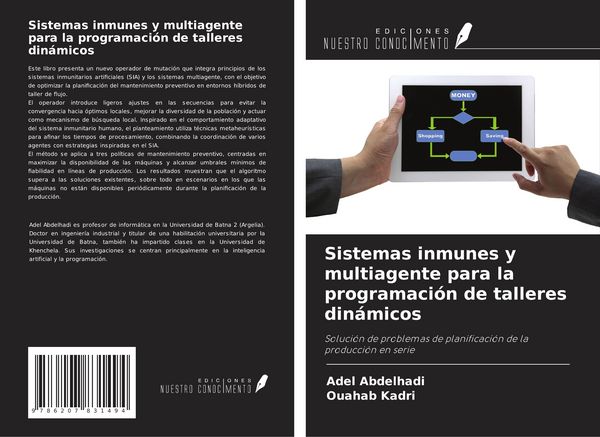Produktbild: Sistemas inmunes y multiagente para la programaci&oacute;n de talleres din&aacute;micos