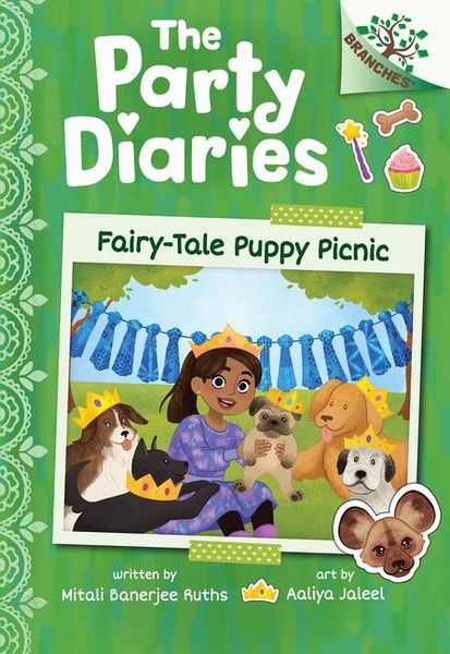 Produktbild: Fairy-Tale Puppy Picnic: A Branches Book (the Party Diaries #4)