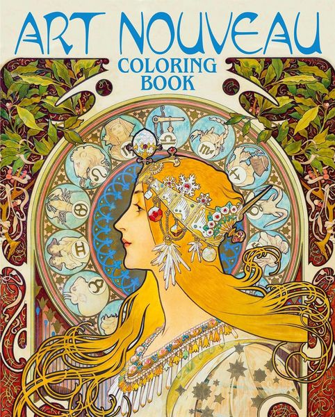 Produktbild: Art Nouveau Coloring Book