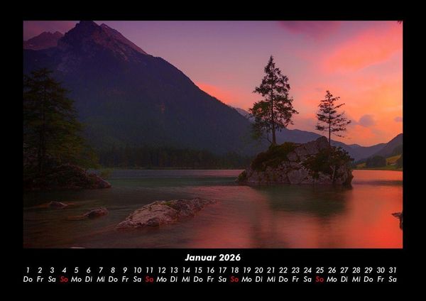 Produktbild: Seeblick 2026 Fotokalender DIN A3