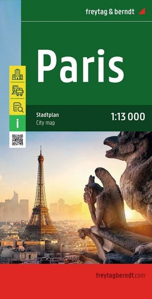 Produktbild: freytag & berndt Stadtplan Paris 1:13.000