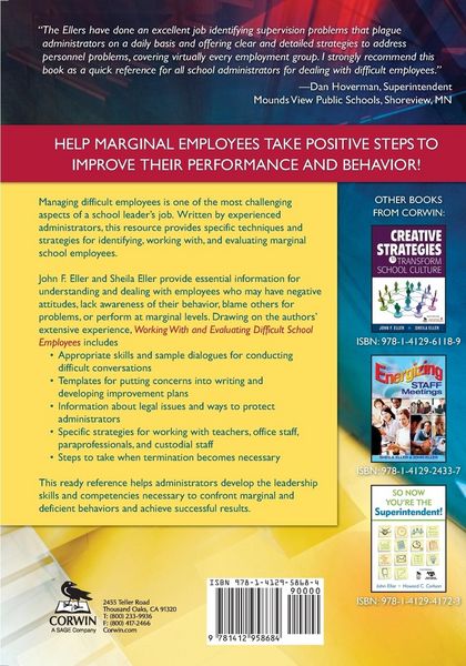 Produktbild: Working With and Evaluating Difficult School Employees