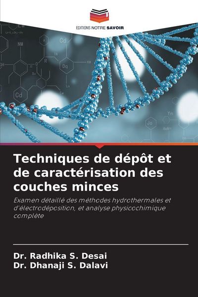 Produktbild: Techniques de d&eacute;p&ocirc;t et de caract&eacute;risation des couches minces