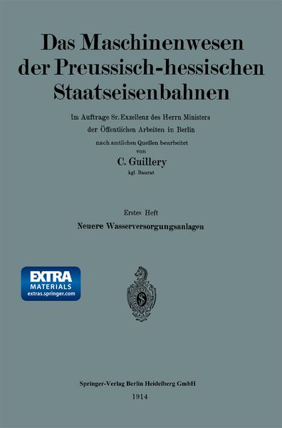 Produktbild: Neuere Wasserversorgungsanlagen der Preussisch-hessischen Staatseisenbahnen