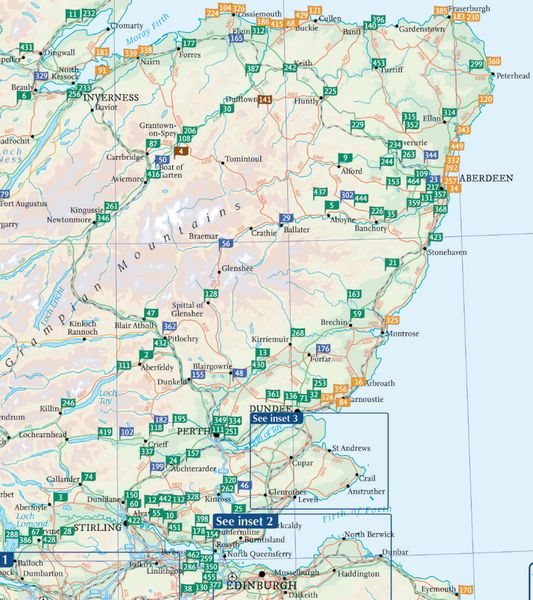 Produktbild: Golf Map Of Scotland Mfo