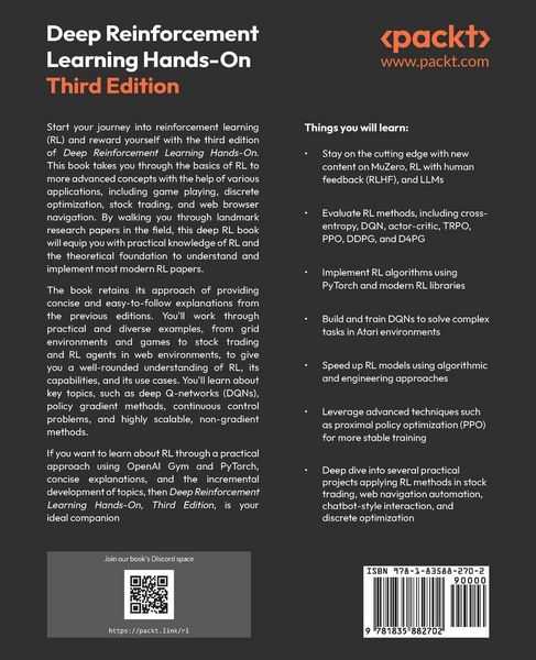 Produktbild: Deep Reinforcement Learning Hands-On - Third Edition