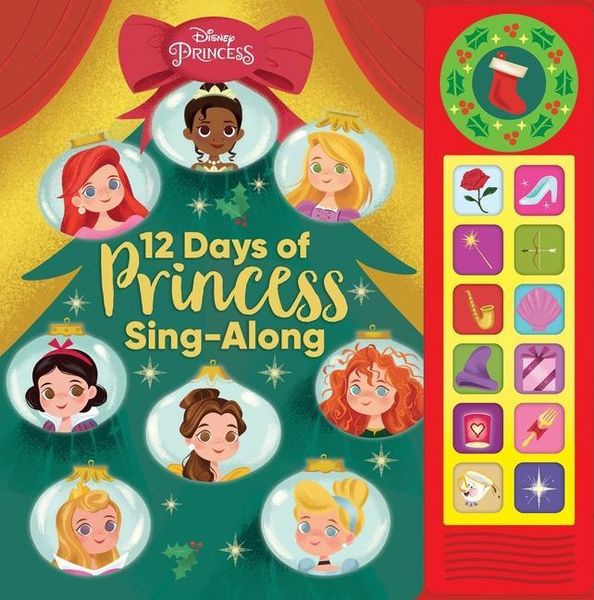 Produktbild: Disney Princess: 12 Days of Princess Sing-Along Sound Book