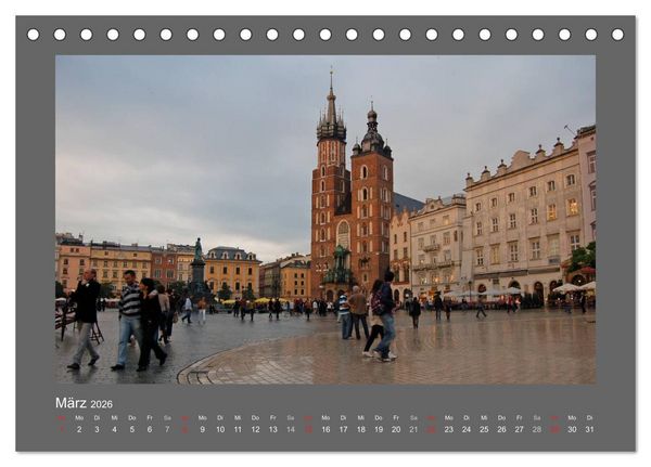 Produktbild: Kirchen in Europa (Tischkalender 2026 DIN A5 quer), CALVENDO Monatskalender