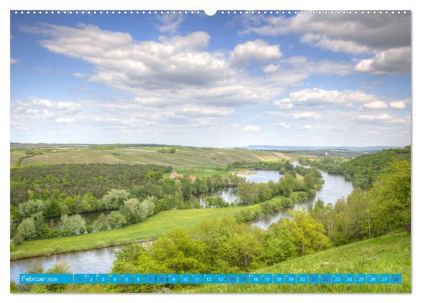 Produktbild: Natur pur - Volkach am Main (Wandkalender 2026 DIN A2 quer), CALVENDO Monatskalender