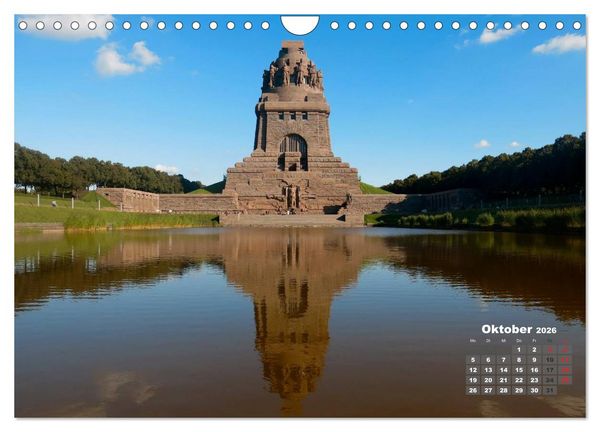 Produktbild: 1000 Jahre Leipzig (1015 - 2026) (Wandkalender 2026 DIN A4 quer), CALVENDO Monatskalender