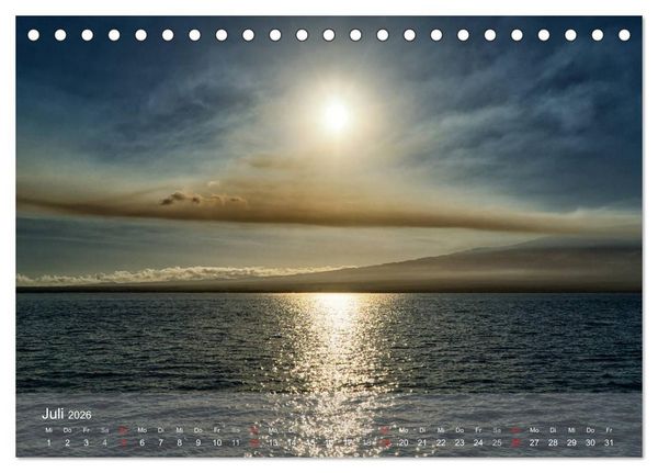 Produktbild: Hawaii - Maui Trauminsel im Pazifik (Tischkalender 2026 DIN A5 quer), CALVENDO Monatskalender