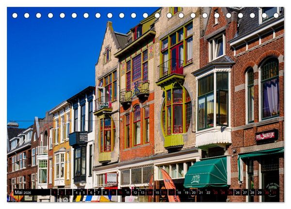 Produktbild: Ein Blick auf Groningen (Tischkalender 2026 DIN A5 quer), CALVENDO Monatskalender