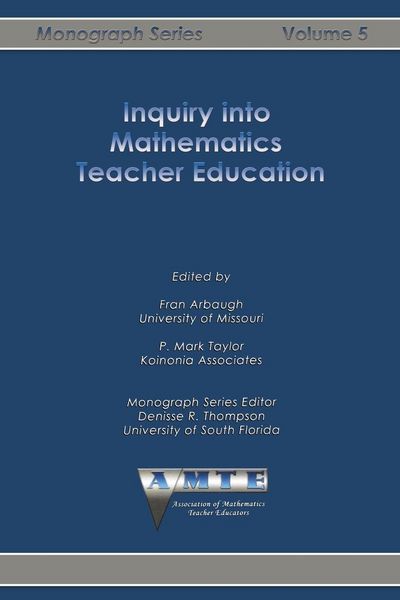 Produktbild: Inquiry into Mathematics Teacher Education