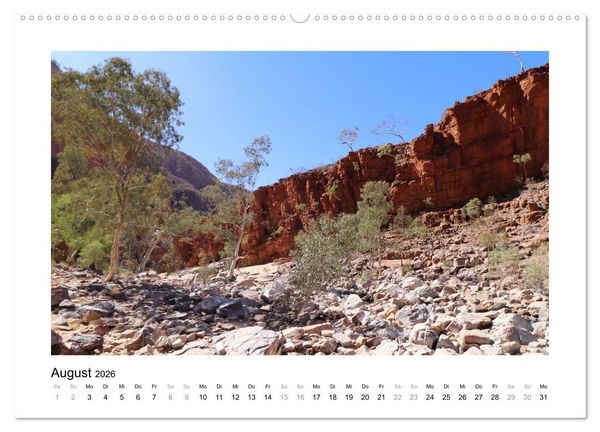 Produktbild: Traumziel Australien - Im Red Centre 2026 (hochwertiger Premium Wandkalender 2026 DIN A2 quer), Kunstdruck in Hochglanz