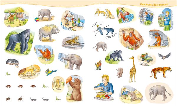 Produktbild: WAS IST WAS Junior Mitmach-Heft Zoo